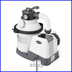 Intex Krystal Clear Sand Filter Pump for Above Ground Swimming Pools