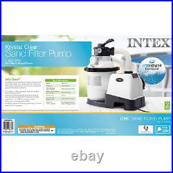 Intex Krystal Clear Sand Filter Pump for Above Ground Swimming Pools