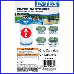 Intex Pool Easy Set Type A Replacement Filter Pump Cartridge (8 Pack) 29000E