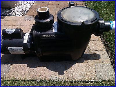 JANDY STEALTH JHP 1.0 HP INGROUND POOL PUMP WITH FILTER