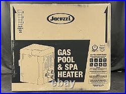 Jacuzzi JXN264 Low NOx 264K BTU Natural Gas Pool Heater New Sealed