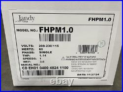 Jandy FHPM1.0 THP 1.14 208-203v115 Pump For Swimming/Spa Pool New Jandy FHPM1.0 THP 1.14 208-203v115 Pump For Swimming/Spa Pool New