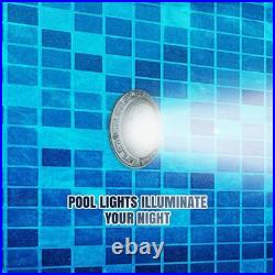LED Pool Lights for Inground Pools, 120V Pool Lights White, 10 Inch Inground 50 FT