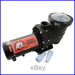 Mighty Mammoth In Ground Pool Pump 1.5HP & 2HP High Performance & Flow Rate