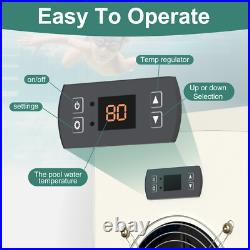 NAIZEA Pool Heater for Above and In Ground Pools & Spa 15609 BTU/hr 5000 Gallons