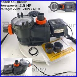 NEW 2.5HP Variable Speed 10567GPH High Flow Energy Efficient Pool Pump for Pool