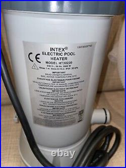 NEW! Intex Krystal Clear Pool Basics Electric HEATER (HT 30220) 2.4 4.5 M Pump