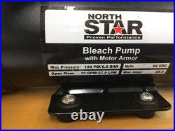 NORTHSTAR 157155 10.0 GPM Soft Wash Bleach Pump, 24 Volts