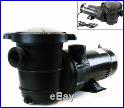 New 1.5 HP Pump Above Ground swimming Pool filter 1.5 port hi flo 115v motor
