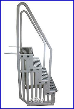 New CONFER STEP-1 Above Ground Swimming Pool Ladder Heavy Duty Step System Entry