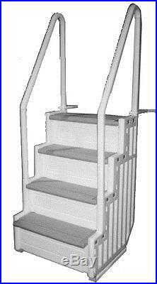 New CONFER STEP-1 Above Ground Swimming Pool Ladder Heavy Duty Step System Entry