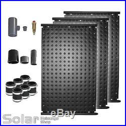 OKU Schwimmbad Solar Heizung Paket 3x Absorber Typ 1002 3,36 m² Poolheizung