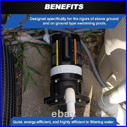 PB4-60 3/4 HP Booster Pump for Polaris Pressure Side Pool Cleaners 115V/230V PB4-60 3/4 HP Booster Pump for Polaris Pressure Side Pool Cleaners 115V/230V