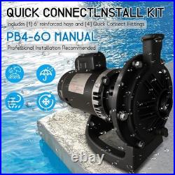 PB4-60 3/4 HP Booster Pump for Pressure Side Pool Cleaners, 115V/230V Polaris