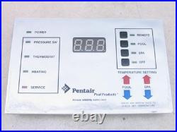 PENTAIR 472100 MiniMax NT Pool Spa Heater Digital Display Temp Control withOverlay