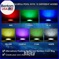 PN04DC Inground Pool/Spa Lighting System RGBW Color Change 6 Inch 50W LED, Remot