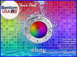 PN04DC Inground Pool/Spa Lighting System RGBW Color Change 6 Inch 50W LED, Remot