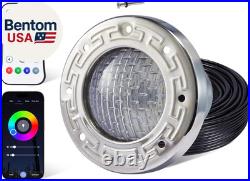 PN04DC Inground Pool/Spa Lighting System RGBW Color Change 6 Inch 50W LED, Remot