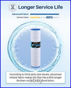 POOLPURE PCC105-PAK4 Replaces Pentair CCP420, 178584, Ultral-A6, Unicel C-7471