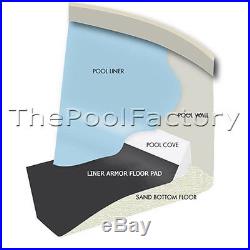 POOL LINER FLOOR PAD ARMOR SHIELD GUARD ALL SIZES for Above Ground Pools
