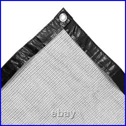 PoolCoverChoice Swimming Pool Leaf Net Cover for 25 ft x 50 ft Rectangular Pool