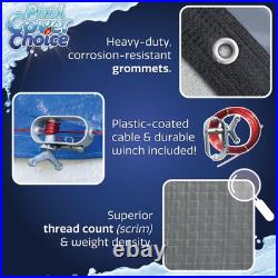 PoolCoverChoice Winter Swimming Pool Cover for 33 ft Round Pool