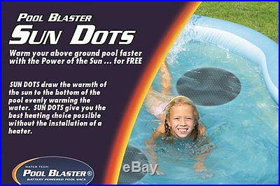 Pool Blaster Sun Dot Above Ground Round Swimming Pool Easy Solar Heater Cover