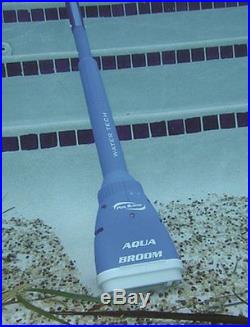 Pool Blaster Water Tech Aqua Broom Swimming Spa Suction Cleaner Battery Vacuum