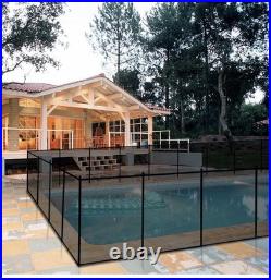 Pool Fence 4 x 48 FT Removable Pool Fences for Inground Pools Outdoor Pool Fence 4 x 48 FT Removable Pool Fences for Inground Pools Outdoor