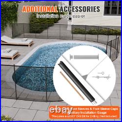 Pool Fence 4 x 72 FT Removable Pool Fences for Inground Pools Outdoor Pool Fence 4 x 72 FT Removable Pool Fences for Inground Pools Outdoor