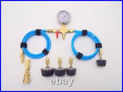 Pool Leak. Pool Plumbing Pressure Tester. Pool Leak detector. Swimming pool