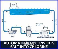 Pool Salt Chlorine Generator Salt Water Pool System EC20 Series for 26,000 gal