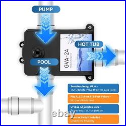 Pool Valve Actuator For Hayward GVA-24 Valve Actuator with15 Ft Cable 24V CVA-24T Pool Valve Actuator For Hayward GVA-24 Valve Actuator with15 Ft Cable 24V CVA-24T