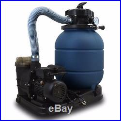 Pro 2400GPH 13 Sand Filter with 3/4 HP Above Ground Swimming Pool Pump 10000GAL