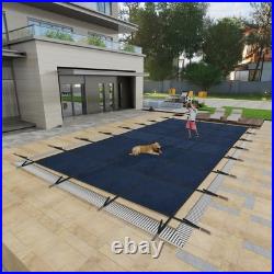 Rectangle Swimming Pool Safety Cover 20x40ft Rectangular Underground Inground Rectangle Swimming Pool Safety Cover 20x40ft Rectangular Underground Inground