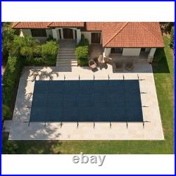 Rectangle Swimming Pool Safety Cover 20x40ft Rectangular Underground Inground Rectangle Swimming Pool Safety Cover 20x40ft Rectangular Underground Inground