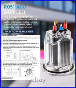 Replace R0511400 35 Electrode Salt Cell Fits for Zodiac Jandy AquaPure Ei Series Replace R0511400 35 Electrode Salt Cell Fits for Zodiac Jandy AquaPure Ei Series