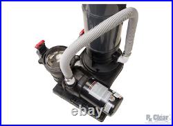 Rx Clear PRC90 Above-Ground Cartridge Swimming Pool Filter System with 1 HP Pump