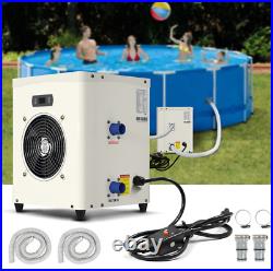 SLSY Above Ground Pools Heater 110V Electric Pool Heater&Titanium Heat Exchanger