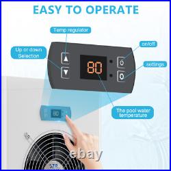 SLSY Above Ground Pools Heater 110V Electric Pool Heater&Titanium Heat Exchanger