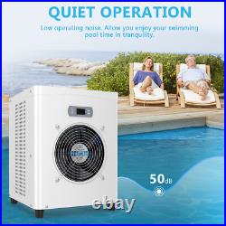 SLSY Above Ground Pools Heater 110V Electric Pool Heater&Titanium Heat Exchanger