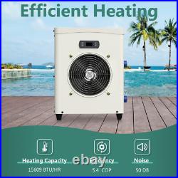 SLSY Above Ground Pools Heater 110V Electric Pool Heater&Titanium Heat Exchanger