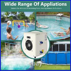 SLSY Above Ground Pools Heater 110V Electric Pool Heater&Titanium Heat Exchanger