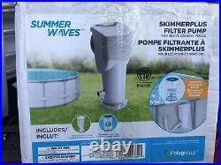 SUMMER WAVES POOL SKIMMER FILTRATION PUMP POLYGROUP SFX1500 replace free shiping