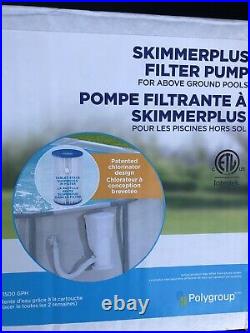 SUMMER WAVES POOL SKIMMER FILTRATION PUMP POLYGROUP SFX1500 replace free shiping