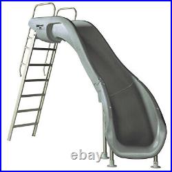 S. R. Smith 610-209-58120 Rogue2 Slide Right Curve Gray 8' Ft for Swimming Pools