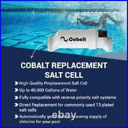 Salt Cell Replacement Fits 13-Blade Pools Up to 40K Gallon Pools Salt Cell Replacement Fits 13-Blade Pools Up to 40K Gallon Pools