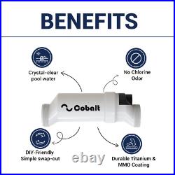 Salt Cell Replacement Fits 13-Blade Pools Up to 40K Gallon Pools Salt Cell Replacement Fits 13-Blade Pools Up to 40K Gallon Pools