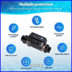 Salt Water Pool Chlorinator System for Above & In-Ground Pools Up to 22,000 Gal Salt Water Pool Chlorinator System for Above & In-Ground Pools Up to 22,000 Gal