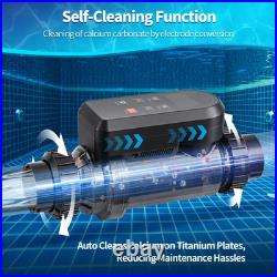 Salt Water Pool Chlorinator System for Above & In-Ground Pools Up to 22,000 Gal Salt Water Pool Chlorinator System for Above & In-Ground Pools Up to 22,000 Gal